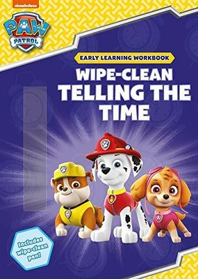 Wipe-Clean Telling the Time (Paw Patrol) by Scholastic, 1407194313 FREE Shipping