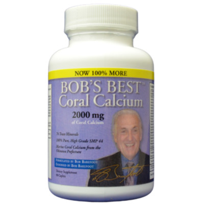 Bob's Best Coral Calcium, 2000 mg, 90 caplets 74 Trace Minerals by Bob's Best