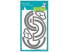 Lawn Fawn STITCHED RAINBOW Lawn Cuts Craft Cutting Dies LF2348