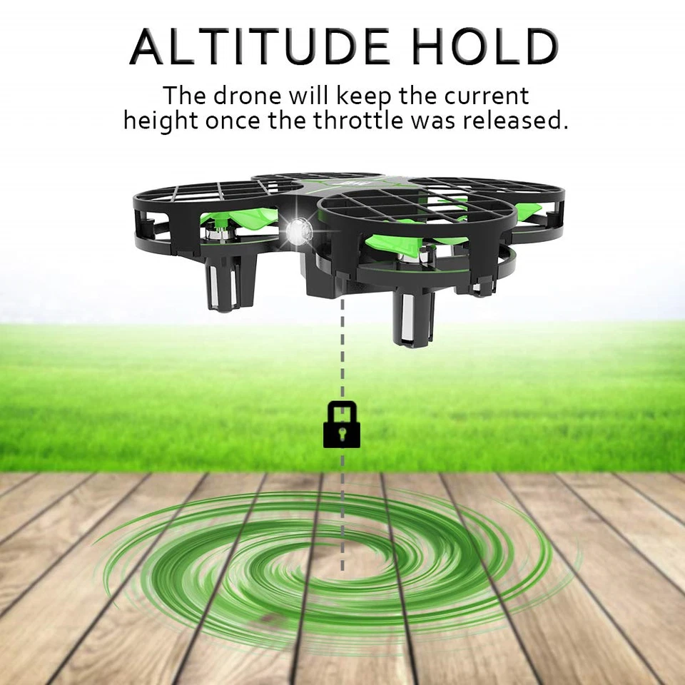 Mini Quadcopter Drone With LED Lights - Image 4 of 4