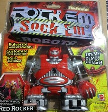 Mattel Electronic ROCK EM SOCK EM Robots Red Rocker 2000