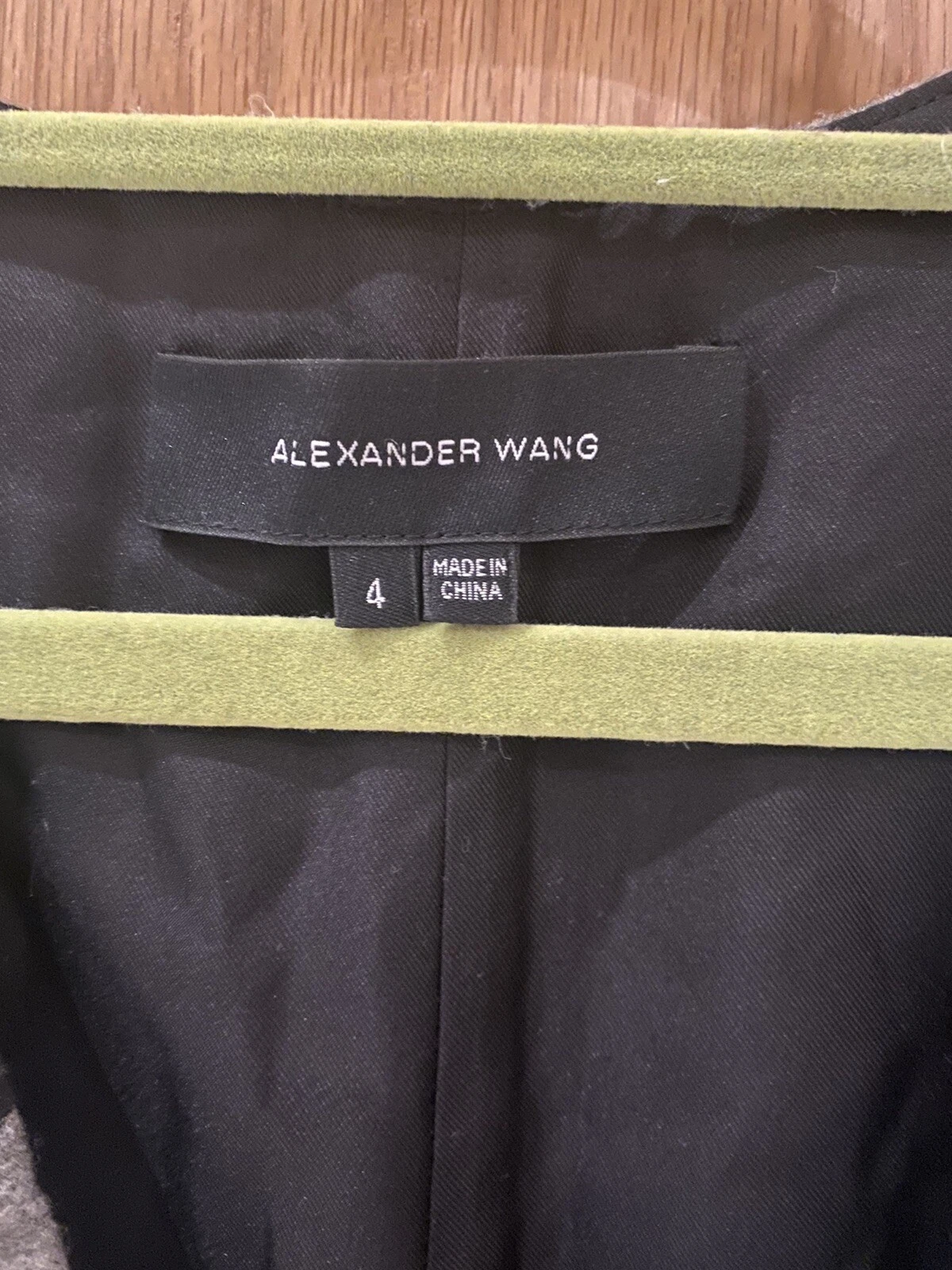 Abito Alexander Wang taglia UK 6 ottime condizioni. lana + poliestere