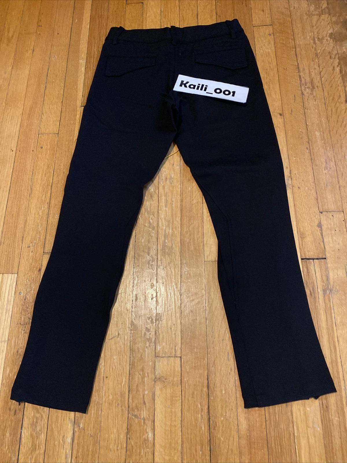 Pantaloni Rhude taglia media neri traxedo jogger cordino smoking B