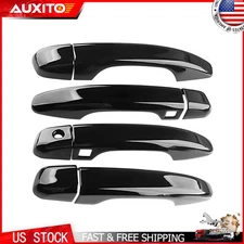 For Honda Accord 2018-2022 4PCS Gloss Black Exterior Door Handle Cover Caps