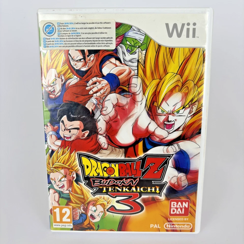 DRAGON BALL Z BUDOKAI TENKAICHI 3 Wii Gioco Completo Italiano per Nintendo - Immagine 2 di 4