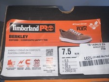 Timberland PRO Hombres Berkley Oxford Compuesto Puntera de Seguridad Industrial Informal