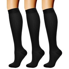 Compression Socks for Men  Women - 15-20 mmHg Support for Running, Travel