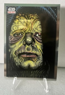 THE EMPEROR UP CLOSE 2023 TOPPS STAR WARS GALAXY