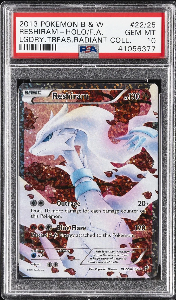 Pokémon TCG Legendary Treasures Grade 10 Individual Collectible