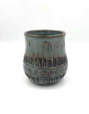 Petit Vase Huguette Bessone À Vallauris Céramique Vintage