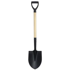Shovel for Digging,Round Shovel, Garden Tool with D-Handle, 41 Inches in Over...