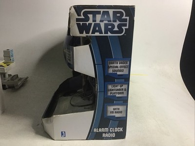 2012 Disney Star Wars Darth Vader Alarm Clock Radio Light Up