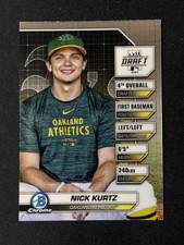 2024 Bowman Draft - Bowman Draft Night Nick Kurtz #BDN-3 (RC)