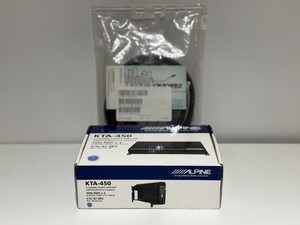 Alpine KTA-450 4 Channel Amp w/ DPP Technology (45W X 4) w/ 12-gauge wiring kit