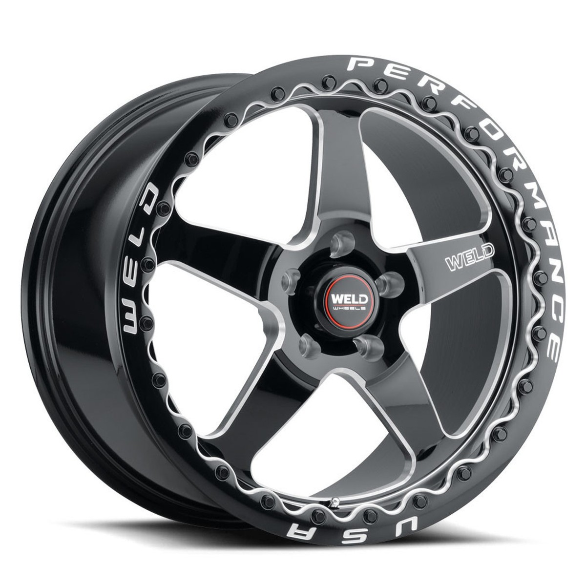 Weld Hellcat Narrowbody 17x10 Ventura Beadlock Wheel 5x115 ET30