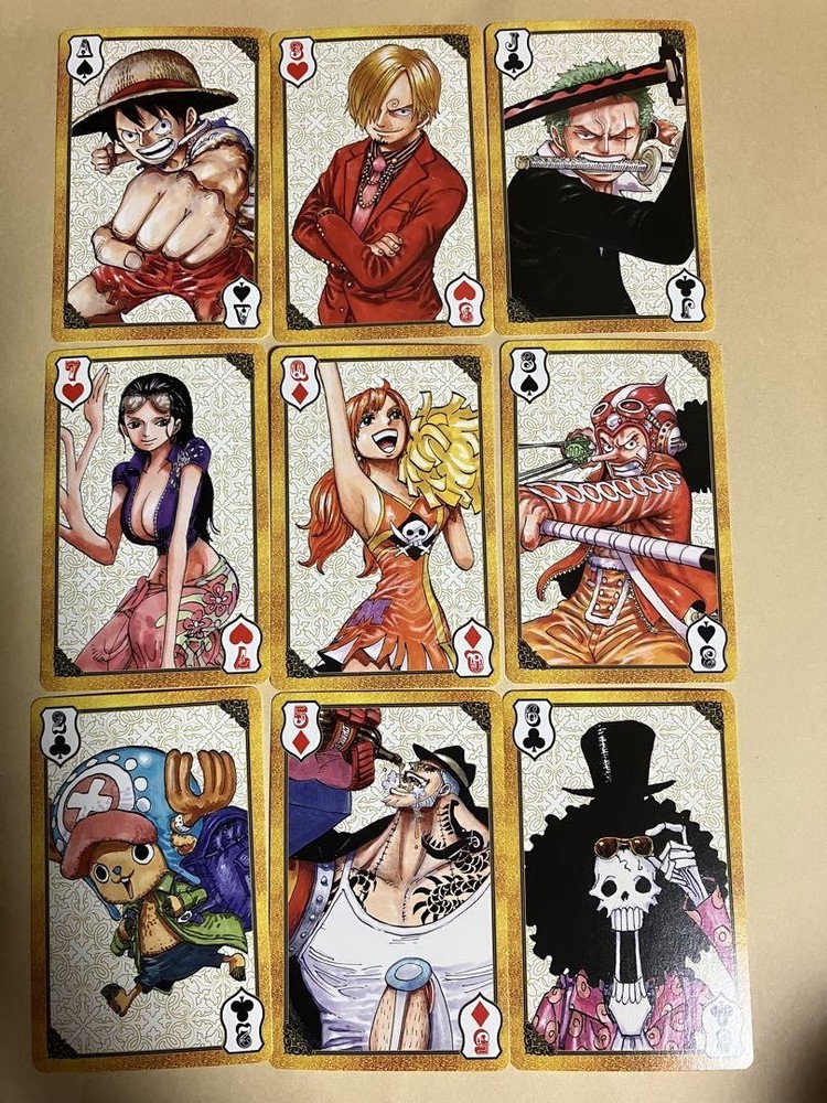 ONE PIECE playing card 9sheets set ONE PIECE ONE PIECE ONE PIECE ONE PIECE ONE
