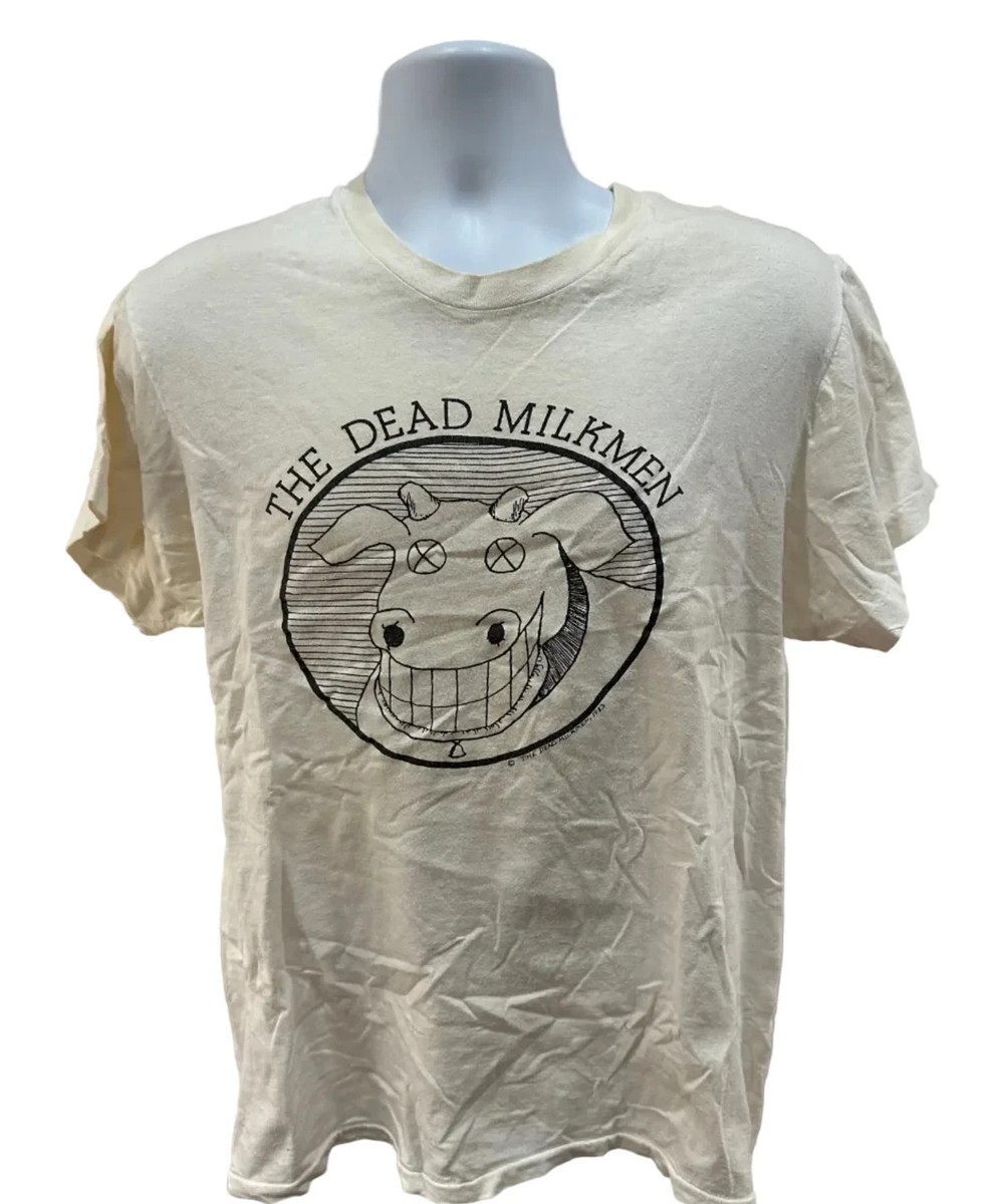 RARE Vintage (Mens Large) 1983 The Dead Milkmen Band Tee