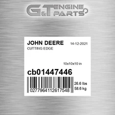 CB01447446 CUTTING EDGE fits JOHN DEERE (Surplus Open Box)