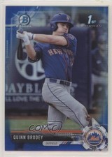 2017 Bowman Draft Chrome Blue Refractor 149/150 Quinn Brodey #BDC-24 sh7