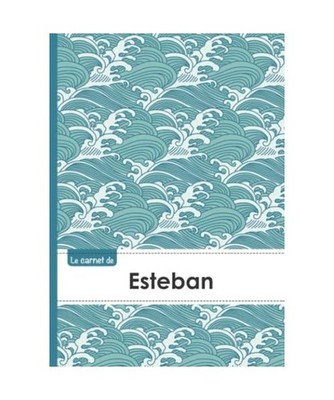 Le carnet d'Esteban - Lignes, 96p, A5 - Vague Japonaise, XXX