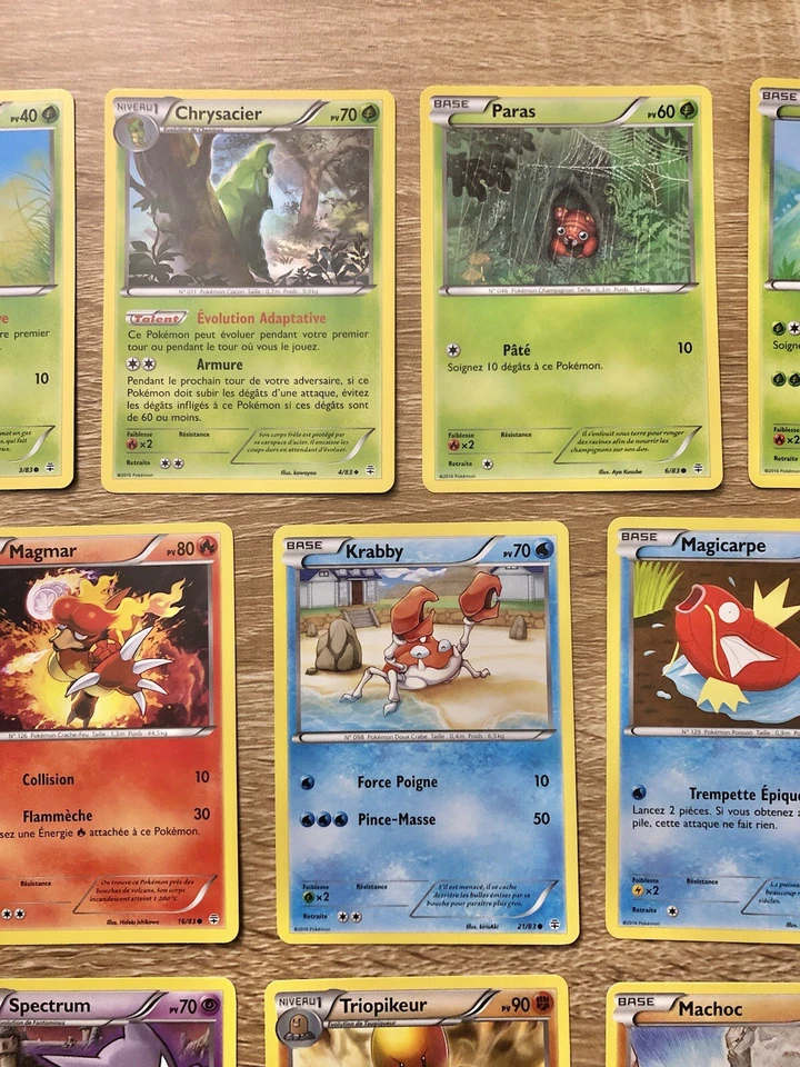 LOT 22 CARTE POKEMON XY GÉNÉRATIONS XY9.5 - FR EXC - Photo 4/4
