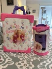 Vintage 1993 Mattel Barbie Deluxe Doll Trunk Accessory Case Pink & Purple