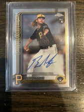 2025 Topps Chrome Update Series Rookie Auto Autographs Braxton Ashcraft RC