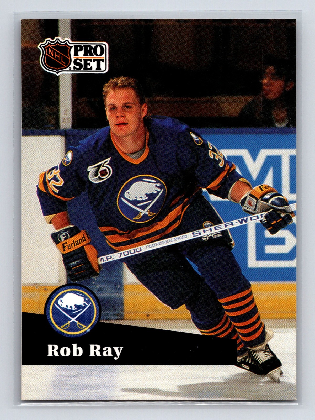 1991-92 Pro Set - Rob Ray #355 Buffalo Sabres Hockey Card