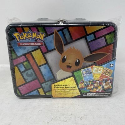 Pokemon Trading Card Game: Eevee Collector's Treasure Chest Tin *Read*