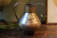 Arts & Crafts Copper and Brass Vase