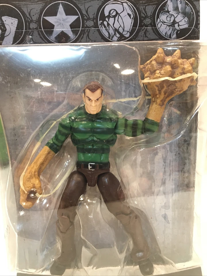Figura de acción Marvel Infinite Series Sandman 3,75" NUEVA 2014 Spider-Man Villano Foto 2 de 4