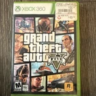 Xbox 360 Grand Theft Auto v GTA5 Case with Map and Manual Disc 1 Installation