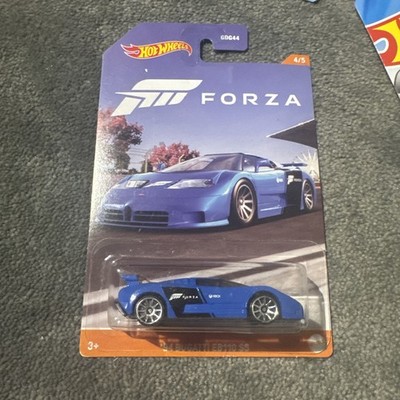 Hot Wheels Forza (2021) blau '94 Bugatti EB110 SS Spielzeugauto 4/5