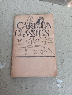 VINTAGE 1963 ADULT CARTOON CLASSICS BOOK RISQUE