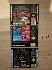 SONY PLAYSTATION 1 PS1 PSONE FRONT & BACK COVER PAL