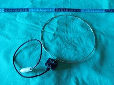 ANTENNA CIRCOLARE per TV Televisori VINTAGE D'EPOCA Ricambio Usato Originale !