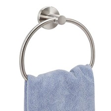304 Stainless Steel Brushed Nickel Towel Holder for Bathroom Heavy Duty