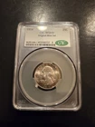 1954-P Washington Quarter CAC GRADED MS64+ Mint Set Coin Beautiful Rainbow Tone
