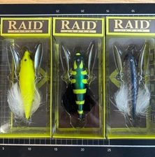 [Brand New, Unused] Raid Japan DODGE 3-Piece Set Japan Import Lure