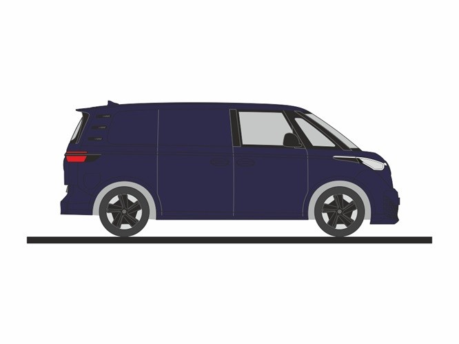 Rietze 21920 - 1/87 Volkswagen ID. Buzz Cargo Starlight Blue Metallic - New