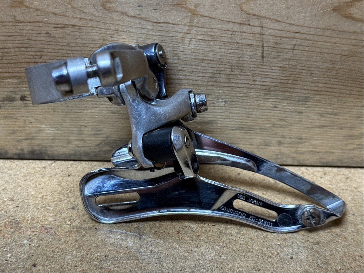 Shimano XTR FD-M901 Triple Front Derailleur 38 mm Clamp Top Pull 3
