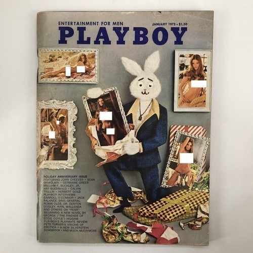 Vintage Playboy Magazine January 1973 Holiday Issue Vg