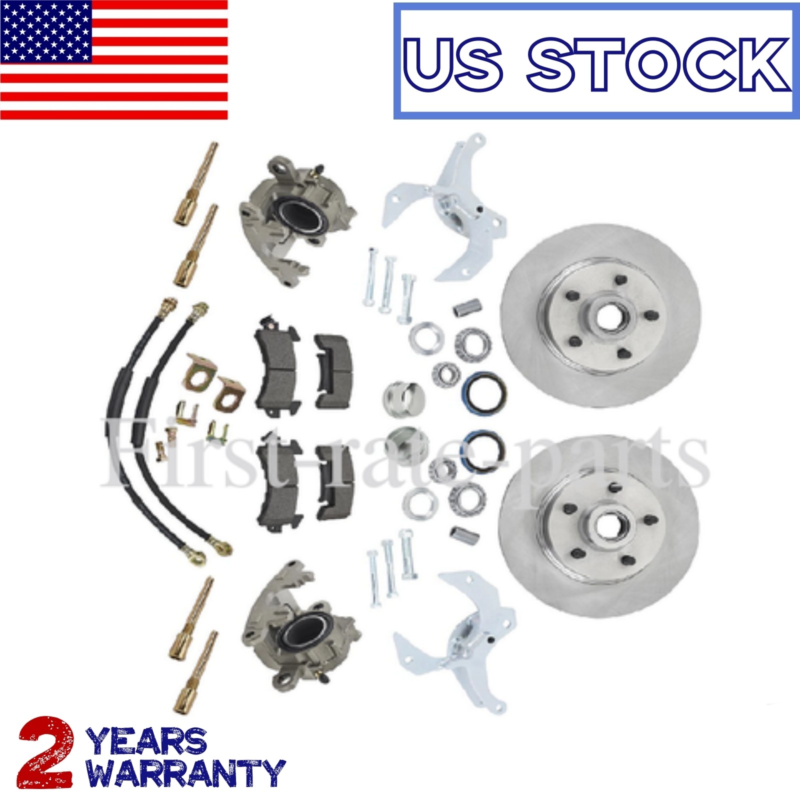 For Ford Thunderbird 1955-1957 Vented Rotor Disc Brake Conversion Kit