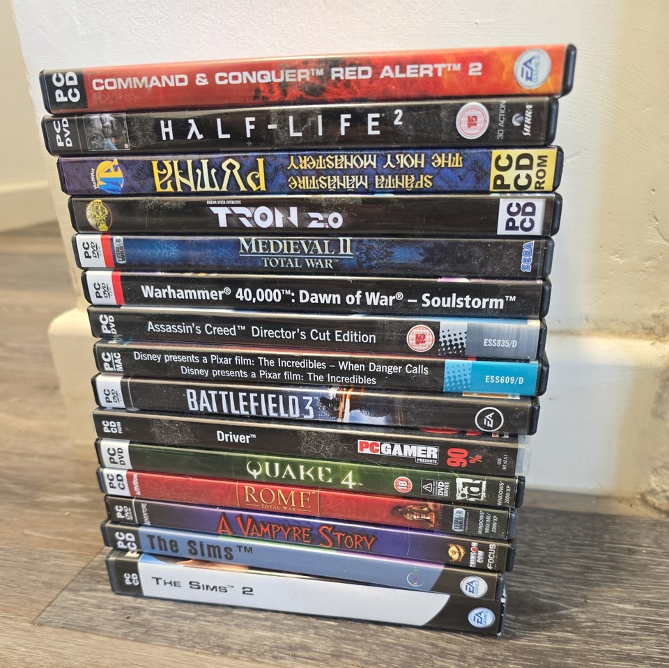 PC Games Bundle X15 - PC-CD Rom - VGC | eBay UK
