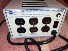 new tripp lite line conditioner model LC-2400