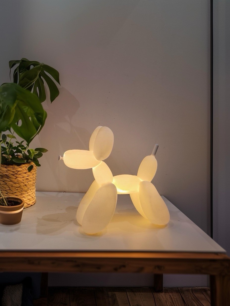 Design Italiano: Lampada Cane LED USB Pop Art - Luce d'Arredo