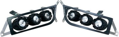 Heretic UTV Headlights LED Clear 60010 Polaris RZR XP 1000/RZR XP 4 1000/RZR RS1