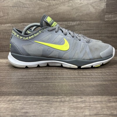 Nike Flex Supreme TR3 Gray Womens US Size 7.5 EUR 38.5 683138-005 Running Shoes