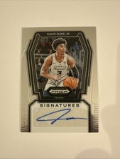 2024 Panini Prizm Draft Picks - Signatures David Duke Jr. #S-DDJ (AU)