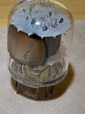 VALVOLA TV RADIO VINTAGE GENERAL ELECTRIC MOD. 6B10 GEBRAUCHT